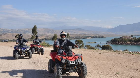 Marrakech : Lake Quad Bike Experience in Lalla Takerkoust ( Barrage )