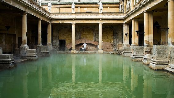 Tour a piedi delle Terme Romane e della città di Bath