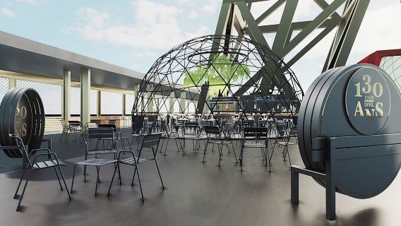 Dinner at the Eiffel Tower and sightseeing cruise