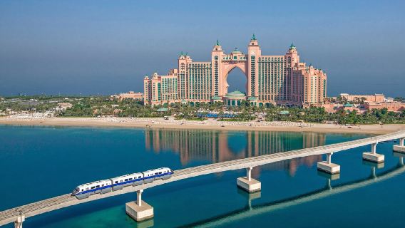 Experiencia en el monorraíl de la Palma Jumeirah