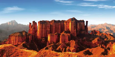 張掖冰溝丹霞景區半日遊【輕鬆靠譜/純玩無購物/大自然奇觀】