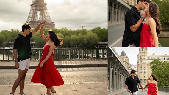Photoshoot in Paris - Eiffel Tower