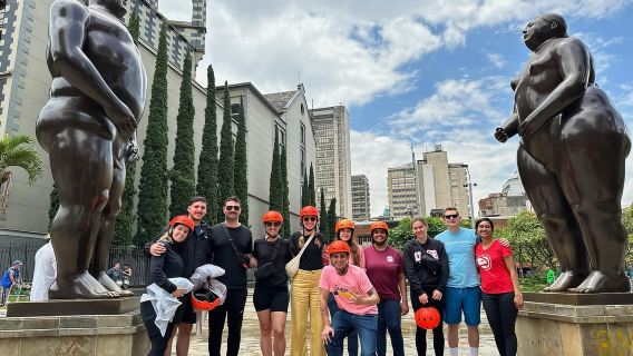 Medellín history & Local Life on E-Bike (8 people max)