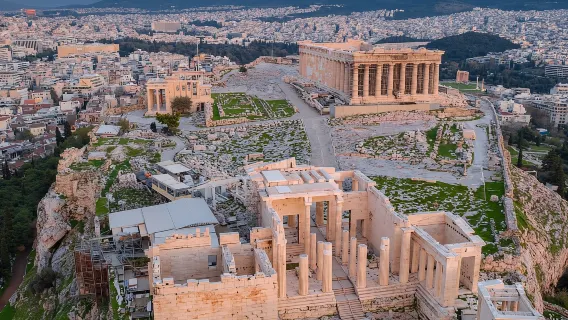 Akropolis: Tur Jalan Kaki Berpemandu Akropolis dan Parthenon