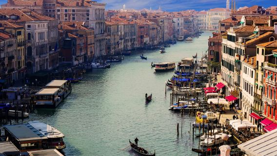 Tour privato d'arte a Venezia: i colori della città galleggiante