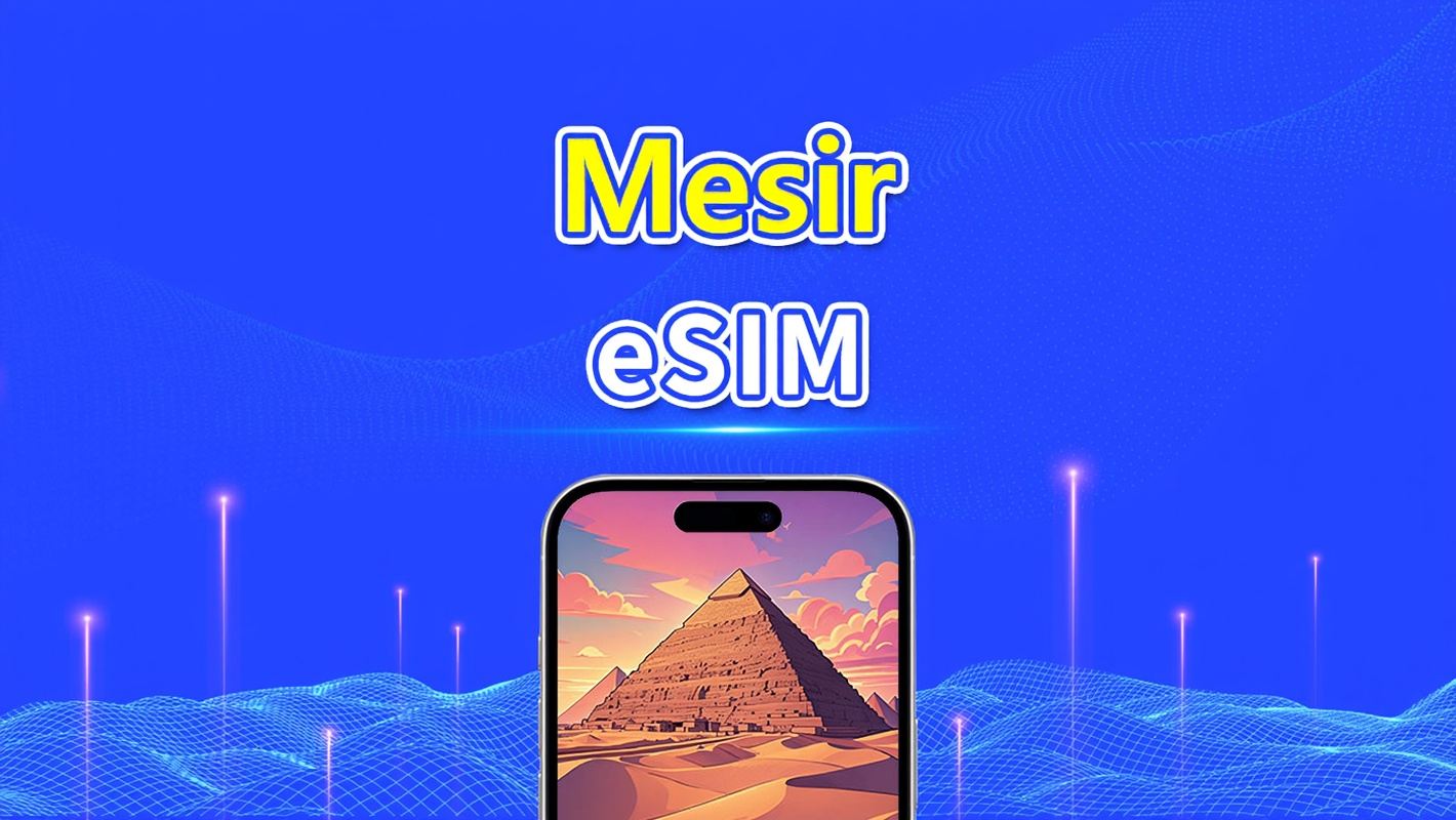 eSIM Mesir | 5G/4G | Liputan dwi rangkaian | Pakej data harian / jumlah | 1–30 hari | Pengebilan 24 jam | QR Code