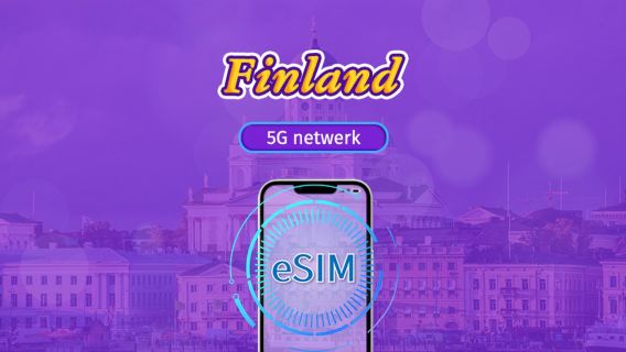 Finland | 4G/5G eSIM | Data Bundel | 24-uurs facturering | 7-30 dagen | QR code