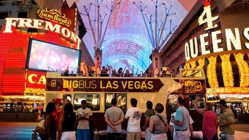 拉斯維加斯Big Bus：開篷巴士夜間觀光遊