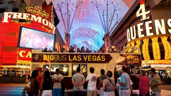 Big Bus Las Vegas: Sightseeing Night Tour by Open-Top Bus