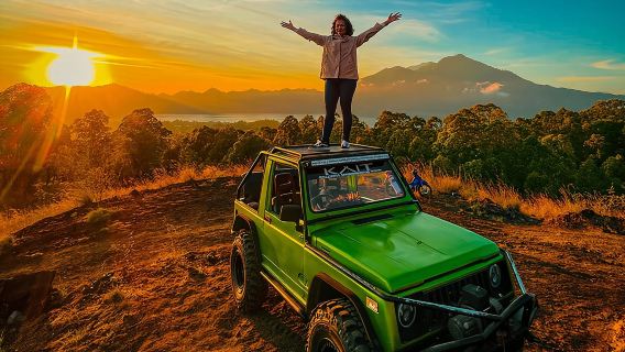 Mount Batur Sunrise Jeep With Black Lava 