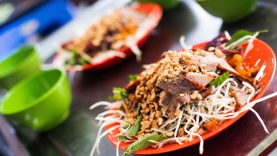 Tasting 8 Different Street Foods + Local Drink at Evening Time by Walking