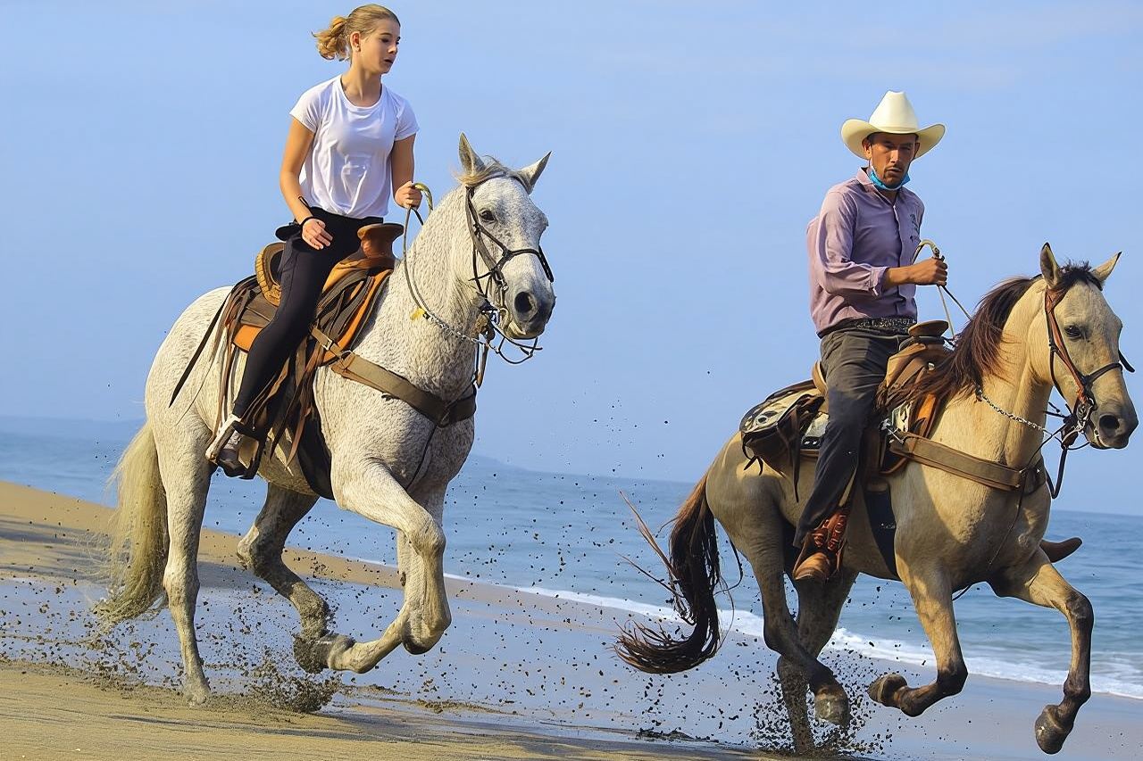 Passeggiate a cavallo a Sayulita attraverso i sentieri della giungla fino alla spiaggia