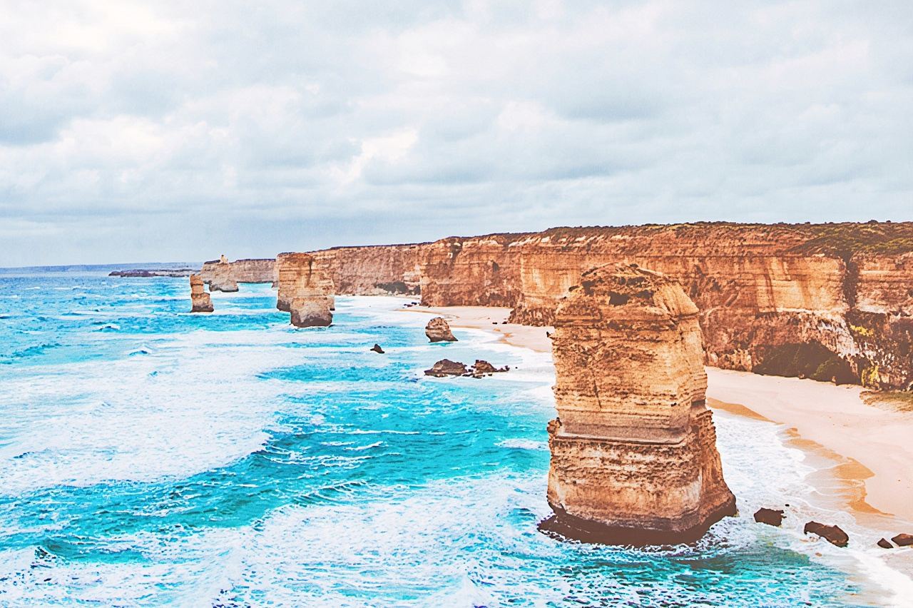 反向不逆光#墨爾本大洋路步道+十二門徒巖一日遊接急單可包車