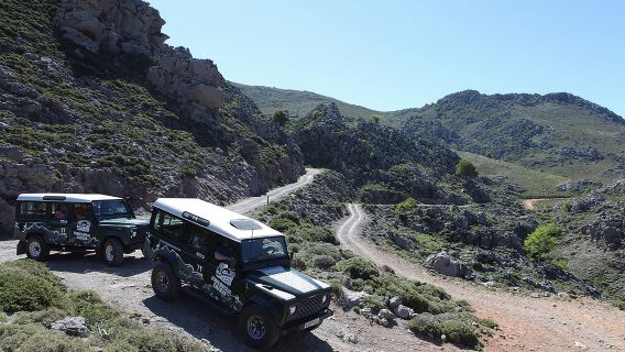 Georgioupolis Safari Offroad-Touren Outdoor-Aktivitäten Land Rover Defender