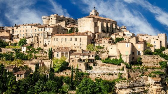 one-day tour to Gordes, Roussillon, Lourmarin and Bonnieux in France|Luberon Countryside