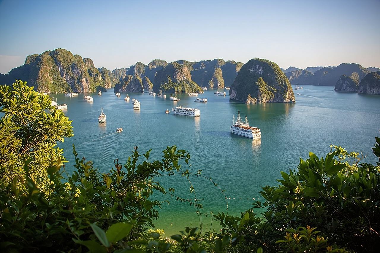 Baia di Halong in un solo giorno con l'isola di Ti Top