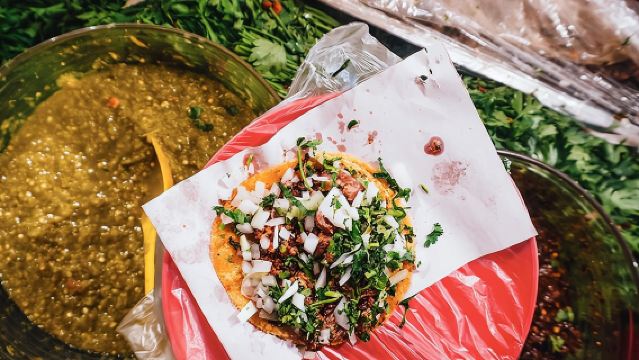 Avondtour door straattaco's in Mexico-Stad