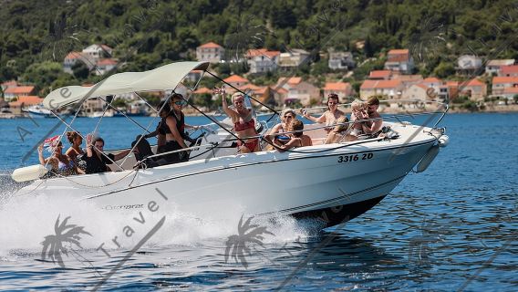 Adrenaline Adventure on Speedboat with 3 stops and Snorkeling