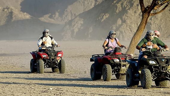 Quad with Camel Ride & Bedouin village, Dinner From Marsa Alam