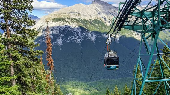 Excursion au lac Louise, lac Moraine, Banff, téléphérique, sources chaudes et chutes Bow