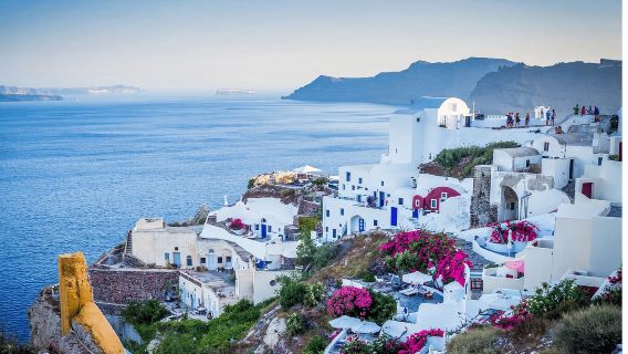 Santorini: Viagens de balsa entre Santorini e Mykonos