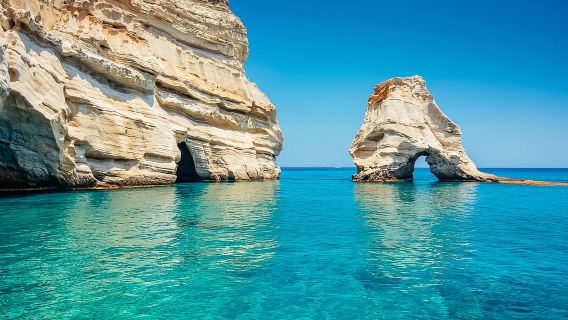 Adamas: Kleftiko Sailing Day Trip with Snorkeling and Lunch