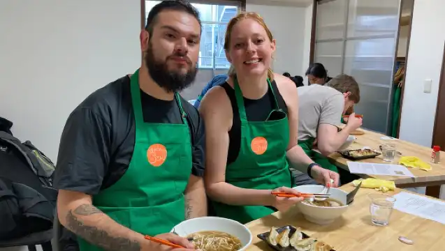 大阪：道頓堀拉麵及煎餃烹飪課
