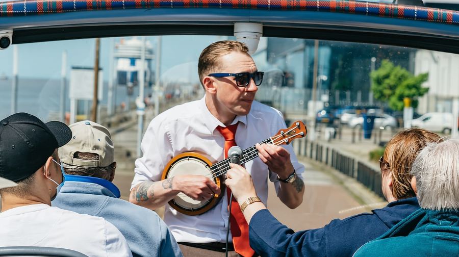 利物浦：城市與披頭四導賞團，免費48小時隨上隨下巴士