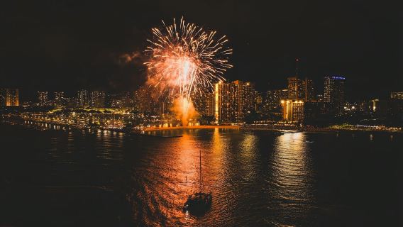 Waikiki Friday Night Fireworks Sail
