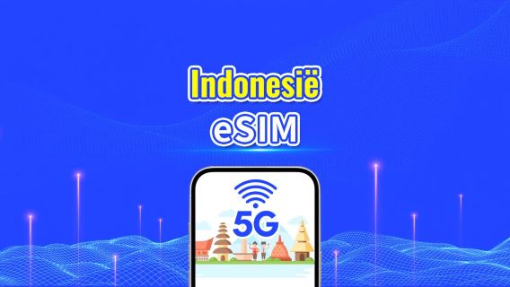Indonesië 5G eSIM| Multi-netwerkdekking| Dagelijks/Totaal datapakket | 1–30 dagen | Kalenderdag-facturering | QR-code