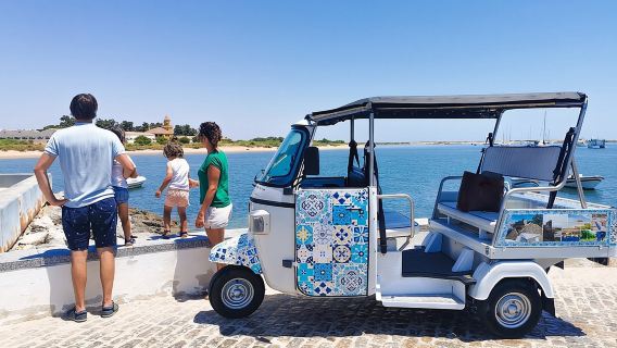 Tuk tuk Tour Tavira Total - 2h00 - Includes Tuna Museum and Fishing Village