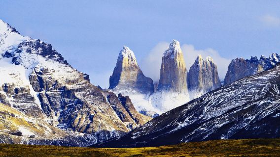 Tagesausflug zum Nationalpark Torres del Paine ab Puerto Natales, Chile (kleine Gruppe von 15 Personen)