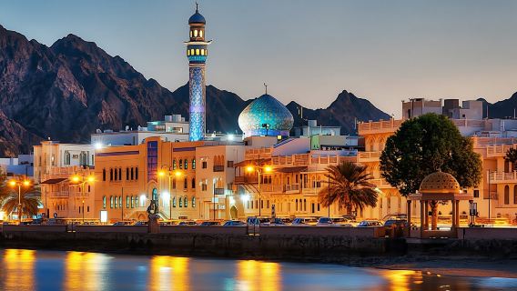 Muscat by night tour with local dinner