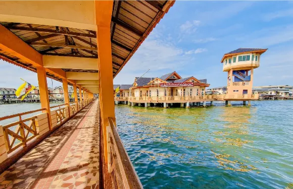 汶萊水村半日遊【船遊+參觀甘榜亞逸+品嚐當地特色糕點】