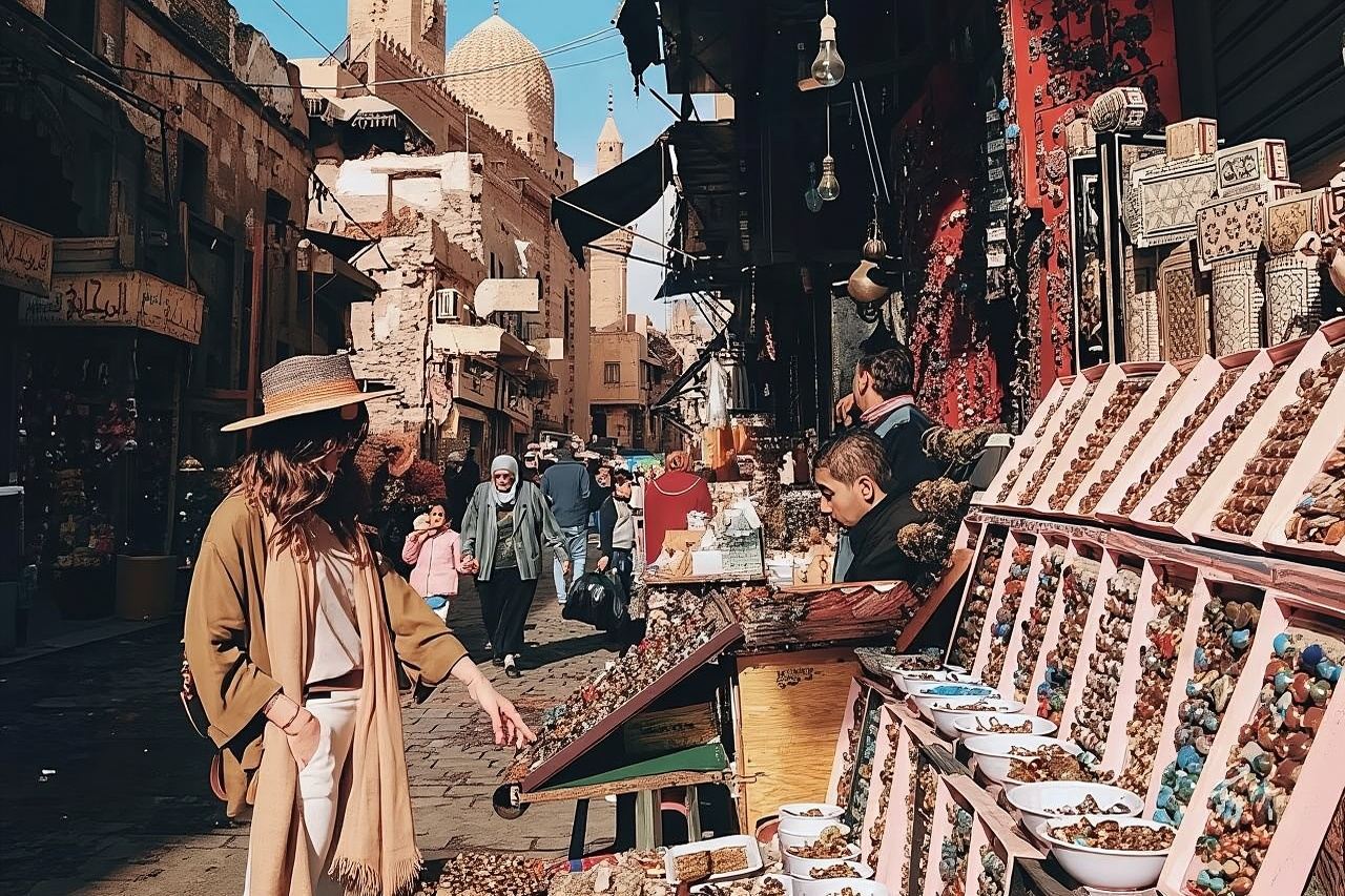 Private Day tour in Khan Elkhalele Market with Shopping and Lunch