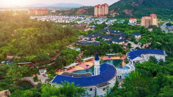 [Fun in Gudou] Sunshine Beach Water Park for 2 people + Hot Spring + Double Fish Spa + Skyline Hot Spring Hotel 1 night with breakfast