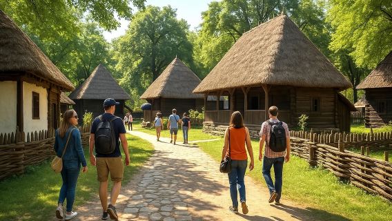 Visita il Palazzo del Parlamento, la Villa Ceausescu e il Museo del Villaggio