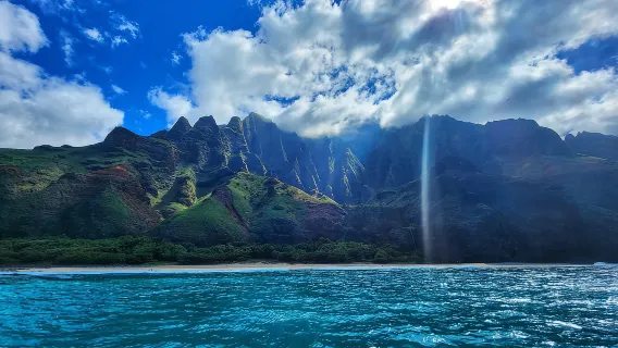 Waimea: Nā Pali Coast Zodiac Raft Sea Caves + Snorkel