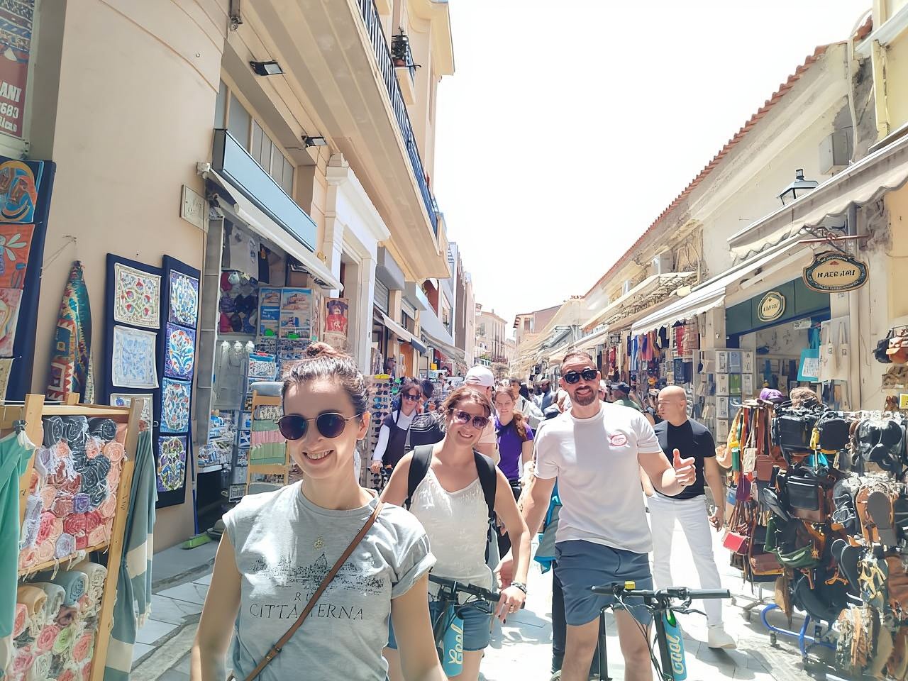 아테네: 도시 탐험 전기 자전거 투어