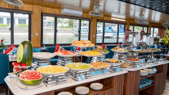 Ha Long Bay 1 Tag – 5-Sterne-Kreuzfahrt und reichhaltiges Mittagsbuffet-Menü