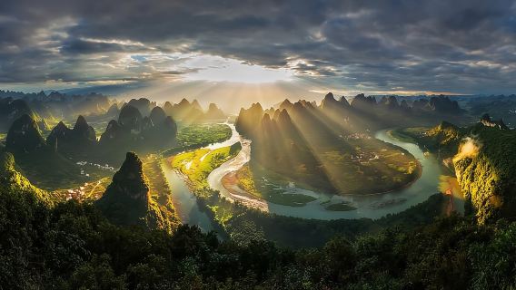 Guilin: 4-Day Private Tour with Guilin,Yangshuo and Longji
