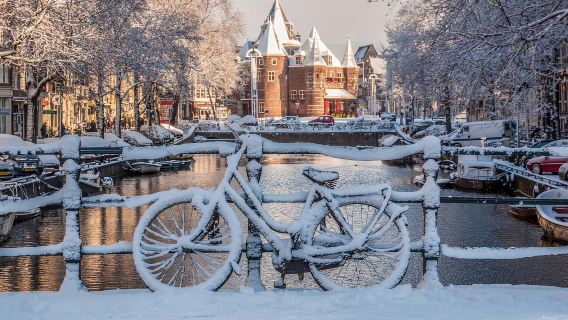 Amsterdam Winterspaziergang