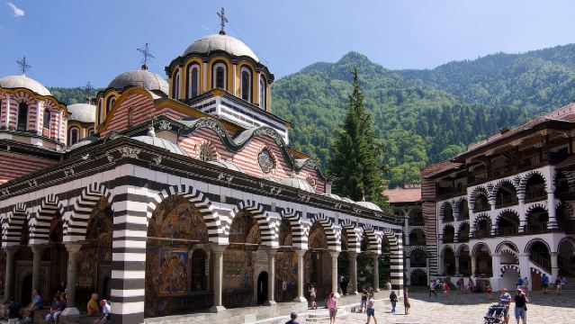 From Sofia: Rila Monastery and Optional Museum, Cave or Spa