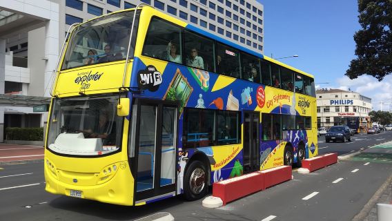 Auckland: Hop-On Hop-Off Explorer Bus Ticket