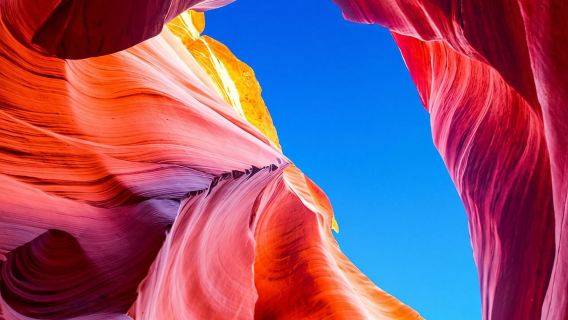 Tour zum Oberen Antilopencanyon, Horseshoe Bend und Lake Powell (Abfahrt in Page/Arizona)