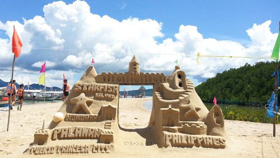 ทัวร์เกาะฮอนด้าเบย์ปาลาวัน: ชายหาดทรายขาว + สวนใต้ทะเล + เกาะลูลี่ + อาหารเที่ยงที่เกาะดาวทะเล