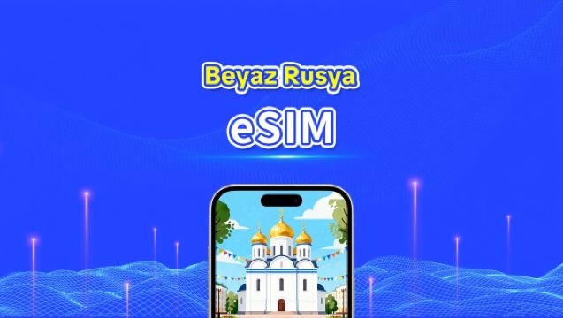 Beyaz Rusya eSIM | 4G | Yüksek Hızlı İnternet | Günlük Paket/Veri Paketi | 24 Saat | 1-30 Gün | QR Kodu