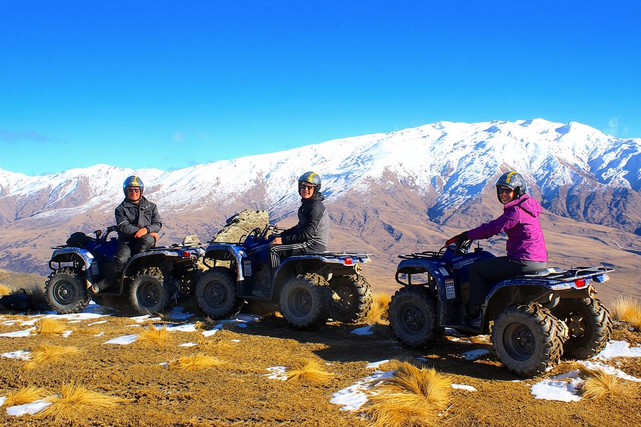 Esperienza in quad sulla Cardrona Valley Mountain da Wanaka