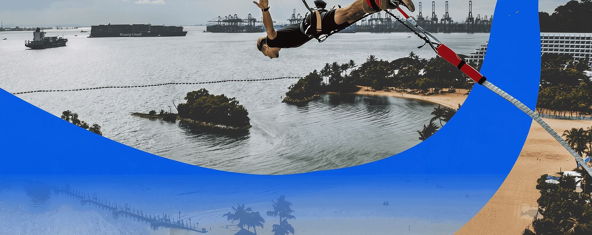 Singapore Sentosa bungee experience 6116