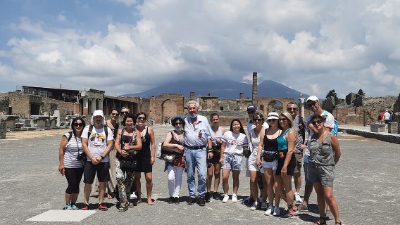 Naples Shore Excursion Mt Vesuvius and Pompeii Day Trip